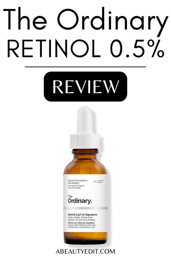 Rétinol 0,5% in Squalane - Sérum Anti-Age [30ml] - The Ordinary - Beauty Care