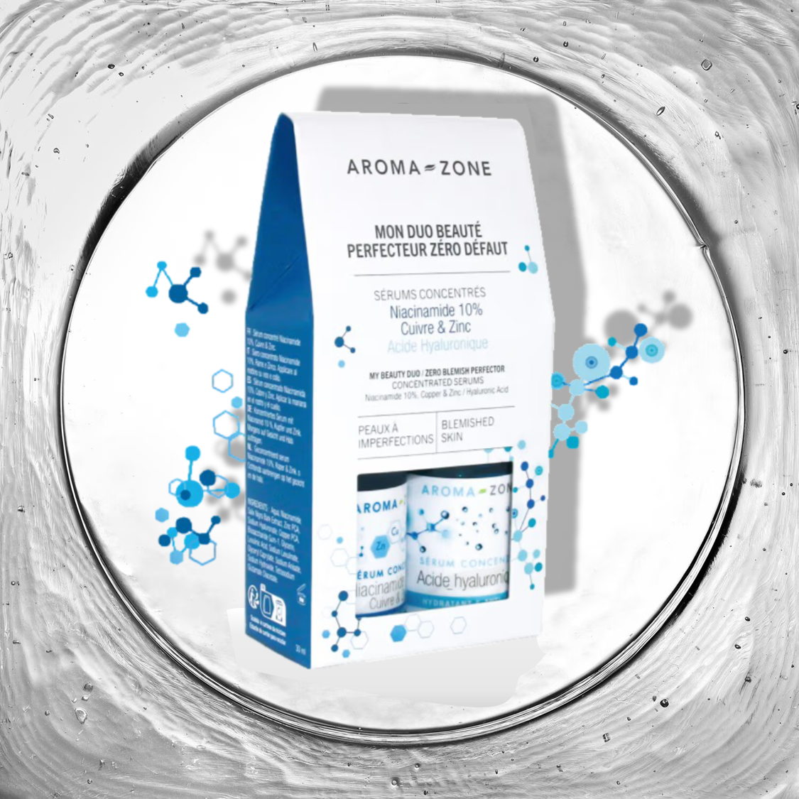 Coffret Duo Sérums - Zéro Défaut - Aroma Zone - Beauty Care