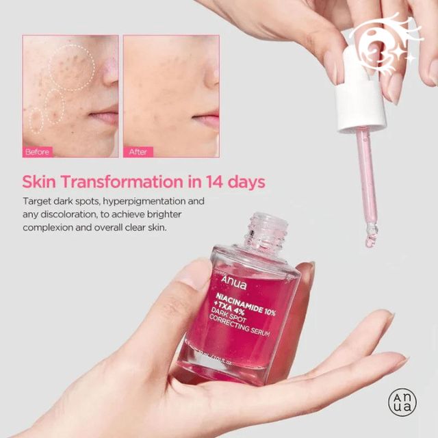Niacinamide 10% + TXA 4% Dark Spot Correcting Serum [30ml] - Anua - Beauty Care