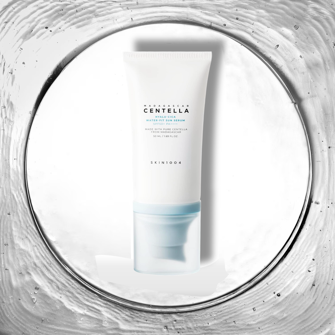 Madagascar Centella Hyalu-Cica Water-Fit Sun Serum SPF50+ - SKIN 1004 - Beauty Care