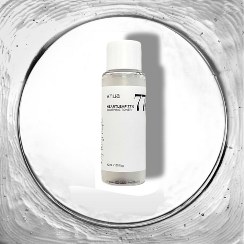 Heartleaf 77% Soothing Toner MINI - Mini tonique apaisant - Anua [40 ml]