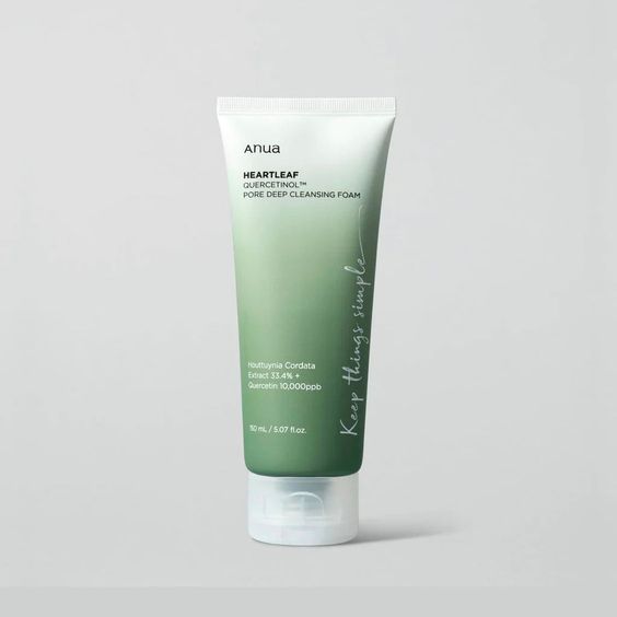 Heartleaf Quercetinol Pore Deep Cleansing Foam - Mousse nettoyante [150ml] - Anua - Beauty Care