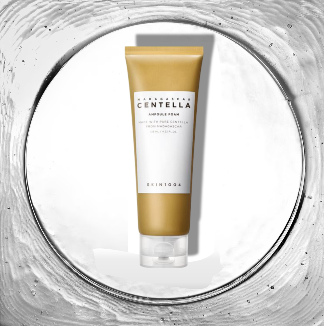 Madagascar Centella Ampoule Foam - Mousse nettoyante hydratante [125 ml] - SKIN 1004 - Beauty Care