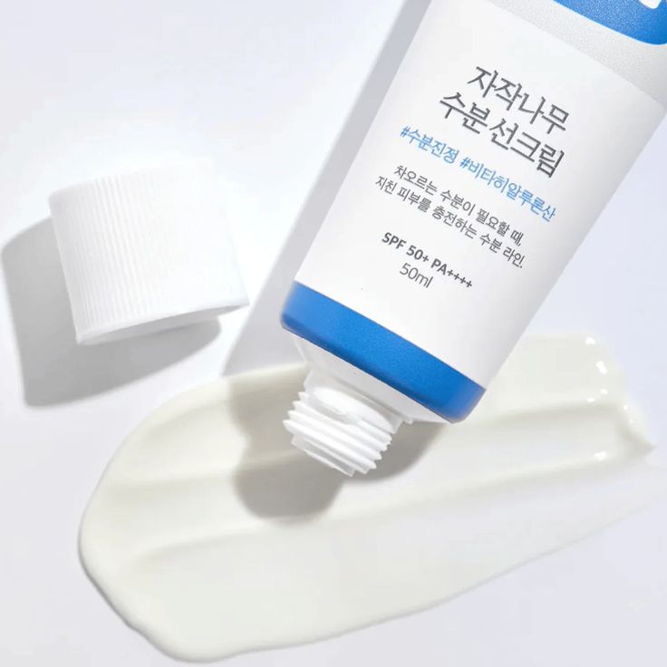 Birch Juice Moisturizing Sunscreen - Crème solaire [50ml] - ROUND LAB - Beauty Care