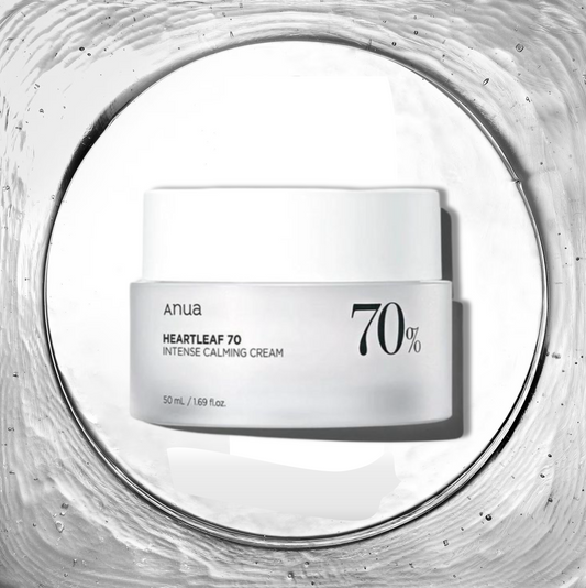 Heartleaf 70 Intense Calming Cream - Crème Apaisante [50ml] - Anua - Beauty Care