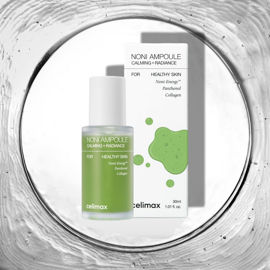 Celimax Noni Ampoule Calming + Radiance [30ml] – Ampoule hydratante et éclatante au Noni