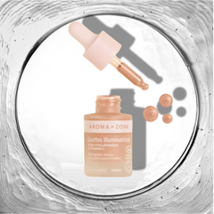 Gouttes Illuminatrices Acide Hyaluronique & Vitamine C – Aroma Zone