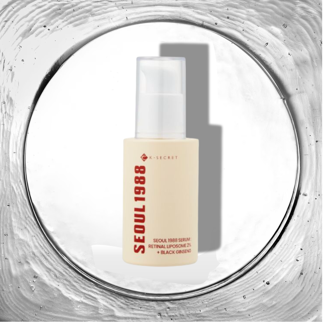 KSECRET Sérum Anti-Âge Rétinal 2% & Ginseng Noir | Seoul 1988 | Livraison 24h Maroc