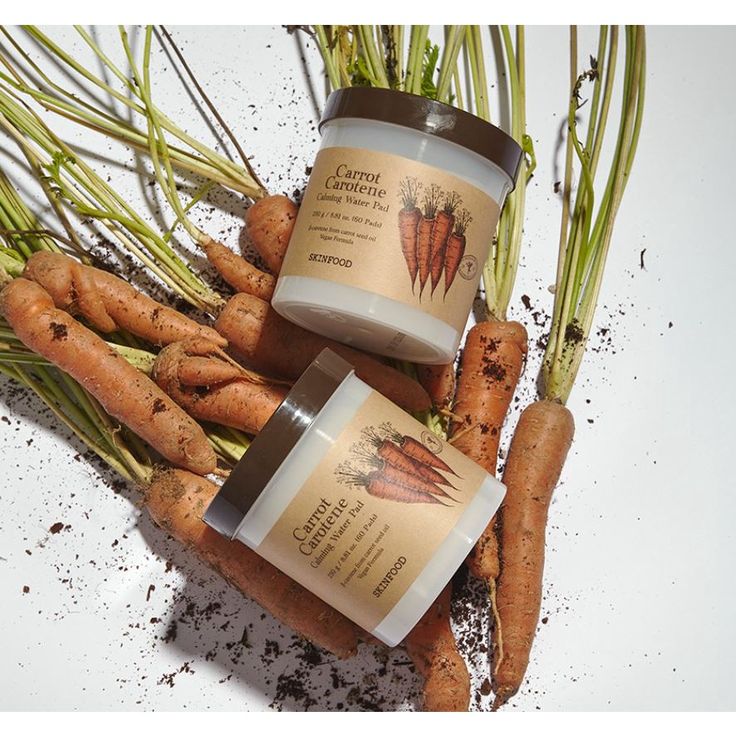 Carrot Carotene Calming Water Pad - Compresses Imbibées de Tonique Apaisant [60 pièces] - SKINFOOD - Beauty Care