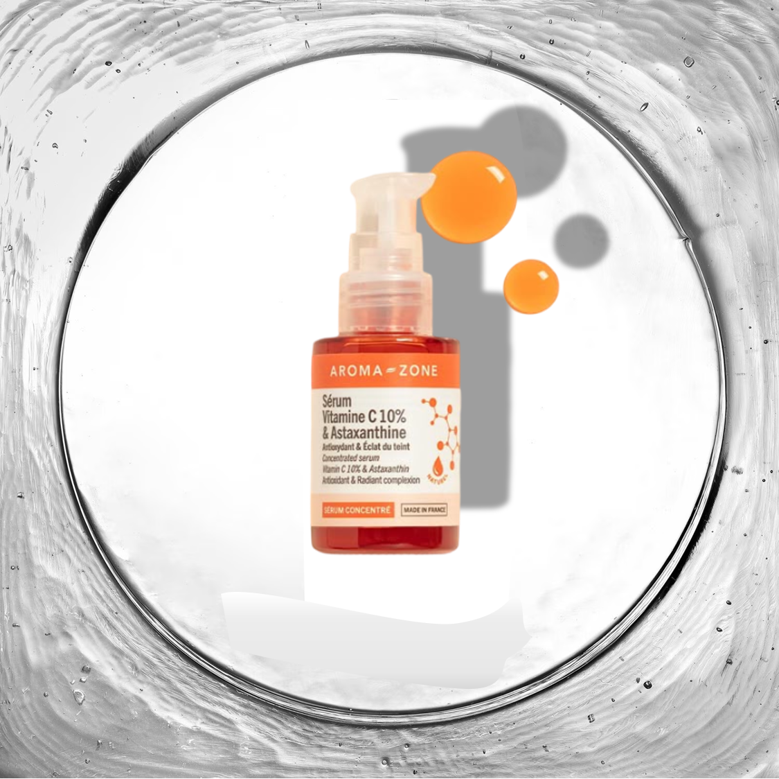 Sérum Vitamine C 10% & Astaxanthine – Éclat, Anti-Âge & Antioxydant | Beauty-Care Maroc