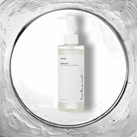 Heartleaf Pore Control Cleansing Oil - Huile nettoyante démaquillante [200ml] - Anua