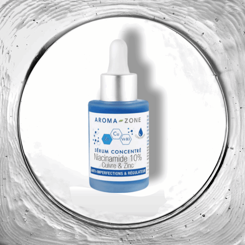 Sérum Niacinamide 10%, Cuivre & Zinc - Aroma Zone